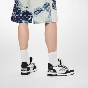 Giay Louis Vuitton LV Trainers 'Black' 1ABODJ