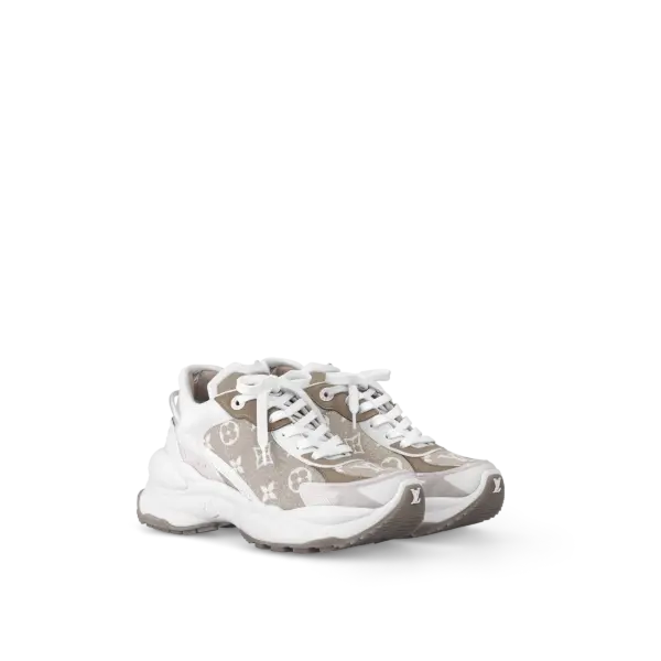 Giay Louis Vuitton Run 55 Trainers 'Beige' 1AC28C