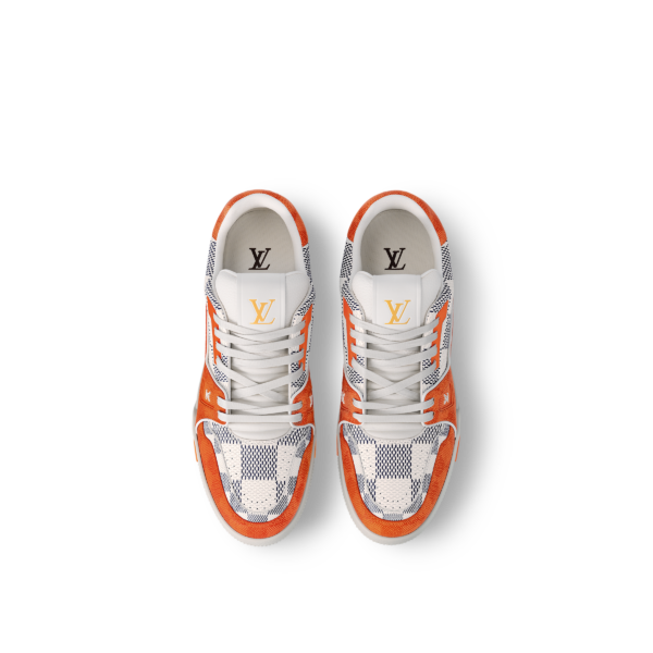 Giay Louis Vuitton LV Trainers 'Orange' 1AC56J