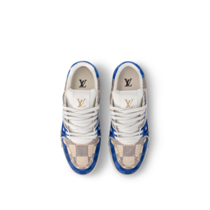 Giay Louis Vuitton LV Trainers 'Blue' 1AC57Q