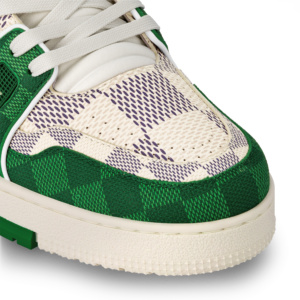 Giay Louis Vuitton LV Trainers 'Green' 1AC587