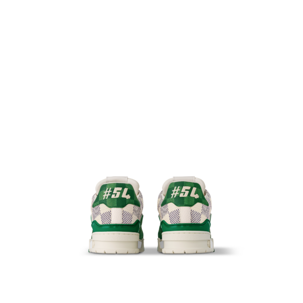 Giay Louis Vuitton LV Trainers 'Green' 1AC587
