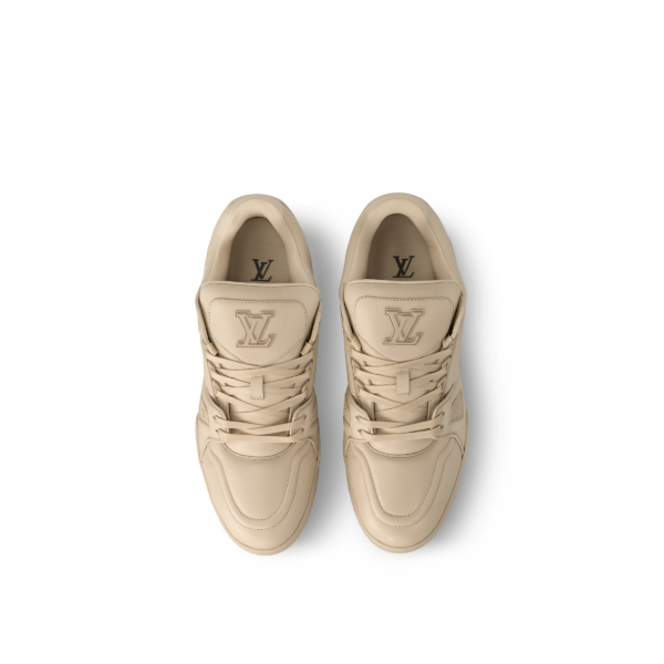 Giay Louis Vuitton LV Trainers 'Beige' 1AC5BQ