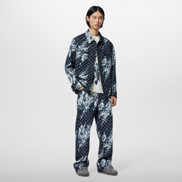 Giay Louis Vuitton LV Trainers 'Grey' 1AC5CU