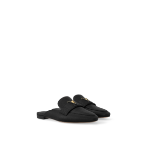 Dep Louis Vuitton LV Capri Open Back Loafers 'Black' 1AC7N3