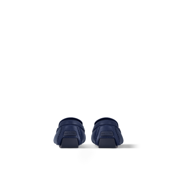 Giay Louis Vuitton Monte Carlo Moccasins 'Navy Blue' 1ACE5E