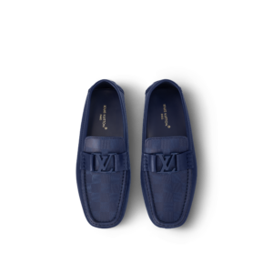 Giay Louis Vuitton Monte Carlo Moccasins 'Navy Blue' 1ACE5E