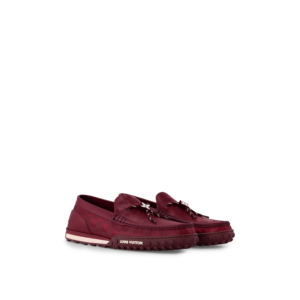 Giay Louis Vuitton LV Racer Mocassins 'Bordeaux' 1ACE97