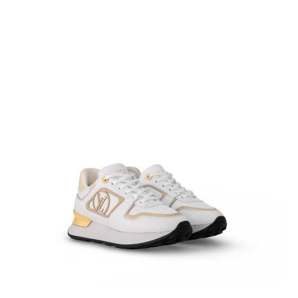 Giay Louis Vuitton Neo Run Away Trainers 'White Beige' 1ACGMW