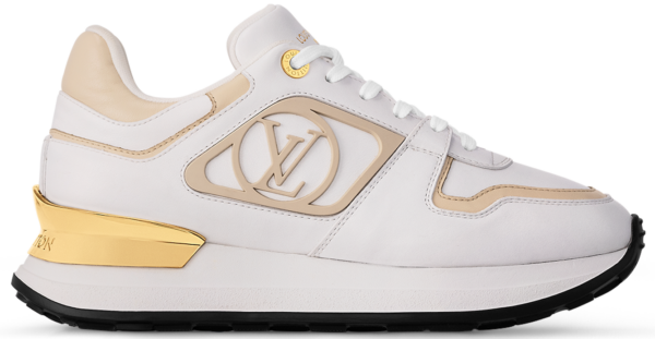 Giay Louis Vuitton Neo Run Away Trainers 'White Beige' 1ACGMW