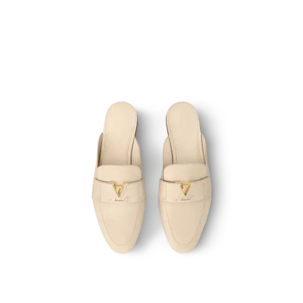 Dep Louis Vuitton LV Capri Open Back Loafers 'Cream' 1ACH6I