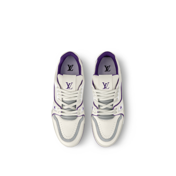 Giay Louis Vuitton LV Trainers 'Purple' 1ACHKX