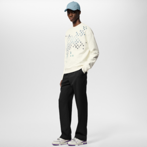 Giay Louis Vuitton LV Trainers 'Purple' 1ACHKX