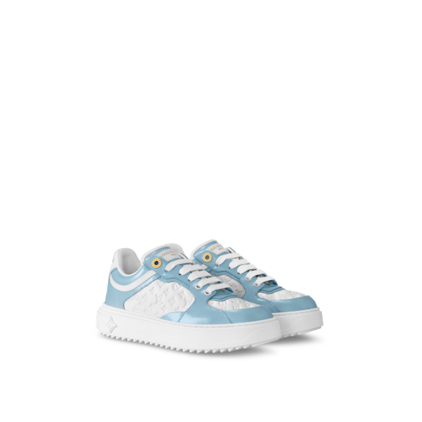Giay Louis Vuitton Time Out Trainers 'Light Blue' 1ACHS2