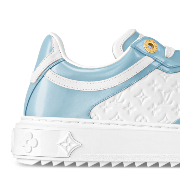 Giay Louis Vuitton Time Out Trainers 'Light Blue' 1ACHS2