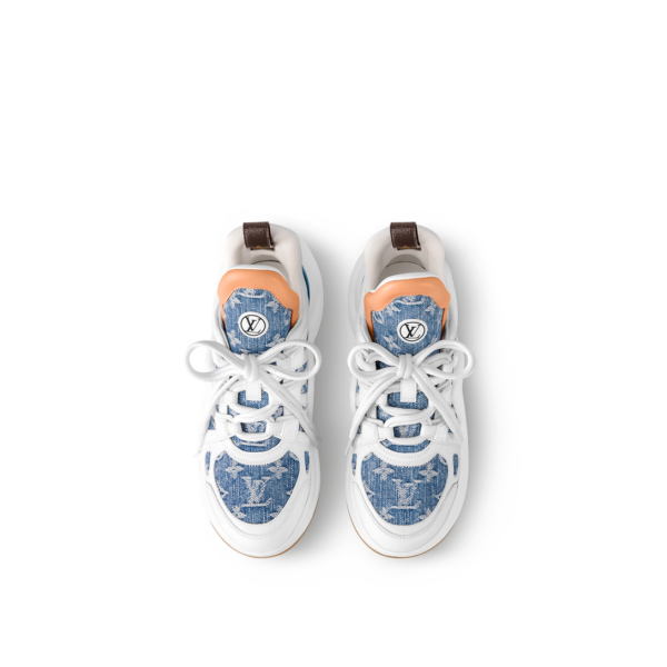 Giay Louis Vuitton LV Archlight Trainers 'Blue' 1ACHUR
