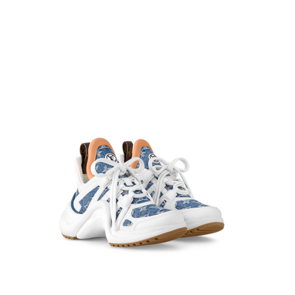 Giay Louis Vuitton LV Archlight Trainers 'Blue' 1ACHUR