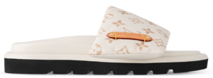 Dep Louis Vuitton Pool Pillow Flat Comfort Mules 'Beige' 1ACJZA