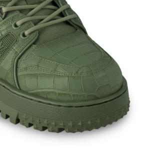 Giay Louis Vuitton LV Maxi Trainers 'Khaki Green' 1ACNLK