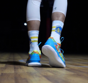 Giay Under Armour Curry 1 Low 'Flotro Sour Patch' 3025633-300