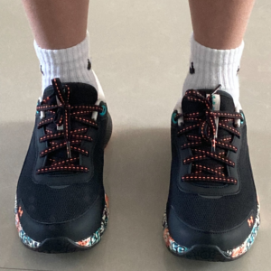 Giay Under Armour Charged Vantage 'Black Panic Orange' 3027031‑001