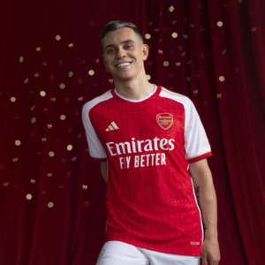 Ao Adidas Arsenal 23/24 Home Authentic Jersey 'Gunner' HR6931