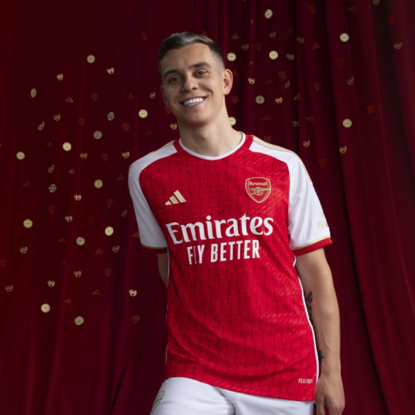 Ao Adidas Arsenal 23/24 Home Authentic Jersey 'Gunner' HR6931
