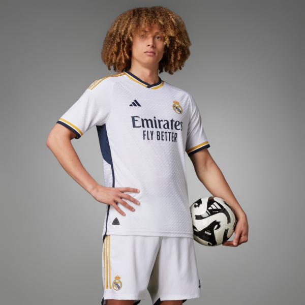Ao Adidas Real Madrid 23/24 Home Authentic Jersey 'White' IA5139