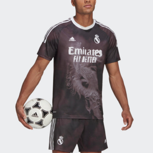 Ao Adidas Real Madrid Human Race Jersey 'Black' GJ9110