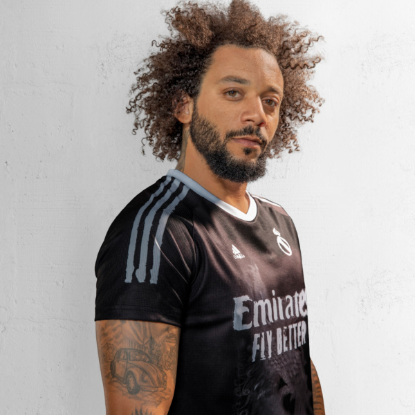 Ao Adidas Real Madrid Human Race Jersey 'Black' GJ9110