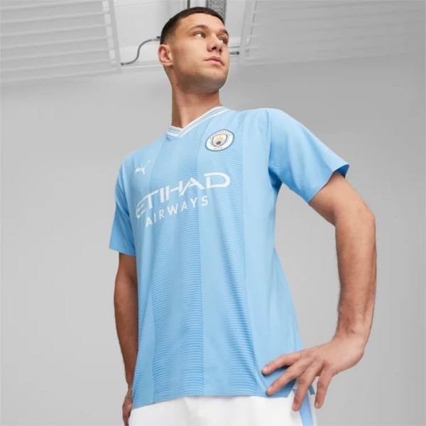 Ao Puma Manchester City 23/24 Authentic Home Jersey ‘Light Blue’ 770437-01