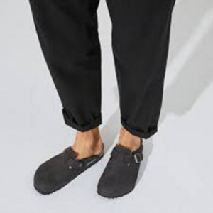 Dep Birkenstock Boston Oiled Leather 'Black' 59461
