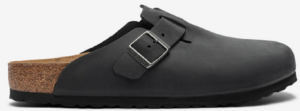 Dep Birkenstock Boston Oiled Leather 'Black' 59461
