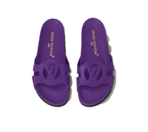 Dep Louis Vuitton LV Isola Comfort Mules 'Purple' 1ACMOA
