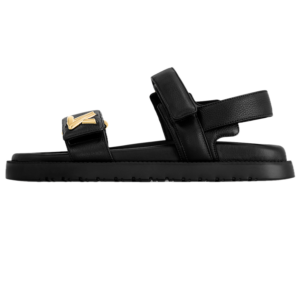 Dep Louis Vuitton LV Sunset Flat Comfort Sandals 'Black' 1ACG0Z