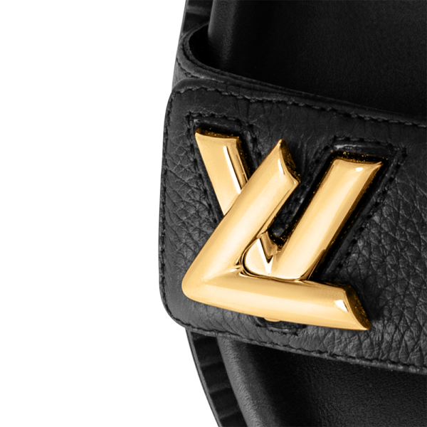 Dep Louis Vuitton LV Sunset Flat Comfort Sandals 'Black' 1ACG0Z