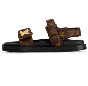 Dep Louis Vuitton LV Sunset Flat Comfort Sandals 'Brown' 1ACL94