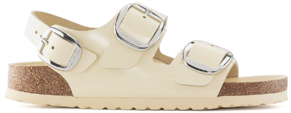 Dep Milano Big Buckle Natural Leather Patent 1024264