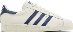 Giay Adidas Superstar 82 'White Dark Blue' GZ1537