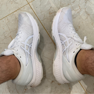 Giay Asics Gel Kayano 27 'Triple White' 1011A767-101