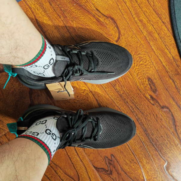 Giay Asics Gel Nimbus 26 Platinum 'Black' 1011B922-001