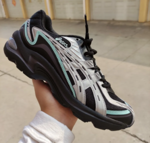 Giay Asics Gel Preleus 'Black Silver' 1201A838‑001