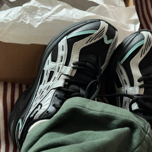 Giay Asics Gel Preleus 'Black Silver' 1201A838‑001