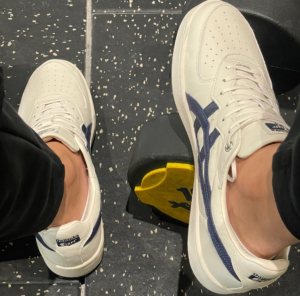 Giay Asics Onitsuka Tiger GSM SD 'Beige Blue' 1183A803-200