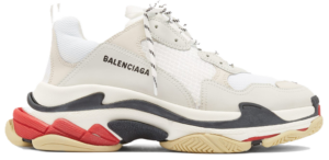 Giay Balenciaga Triple S 'White Red' 524037W09E19000
