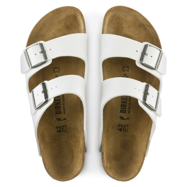 Giay Birkenstock Arizona Birko-Flor 'White' 552681