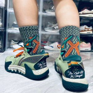 Giay Li-Ning 2 Absorption Low Tops 'Green' ABFR005-12