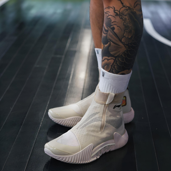 Giay Li-Ning BadFive 2 WNTR High 'White Tan' ABFS017-5