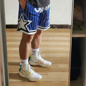 Giay Li-Ning Badfive 2 High 'White Rainbow' ABFR001-3