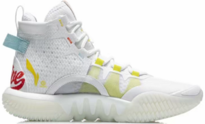 Giay Li-Ning Badfive 2 High 'White Rainbow' ABFR001-3